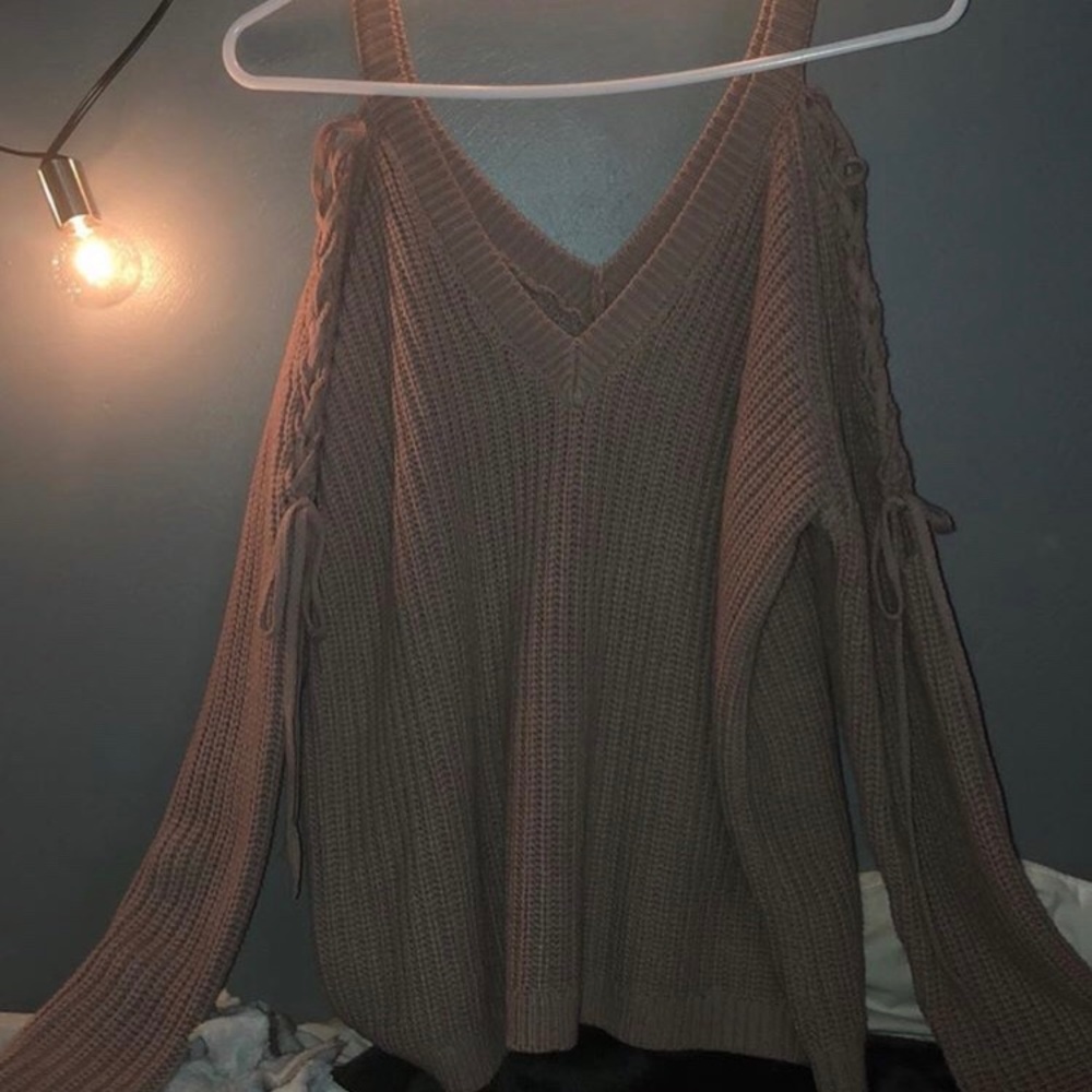 Tan sweater